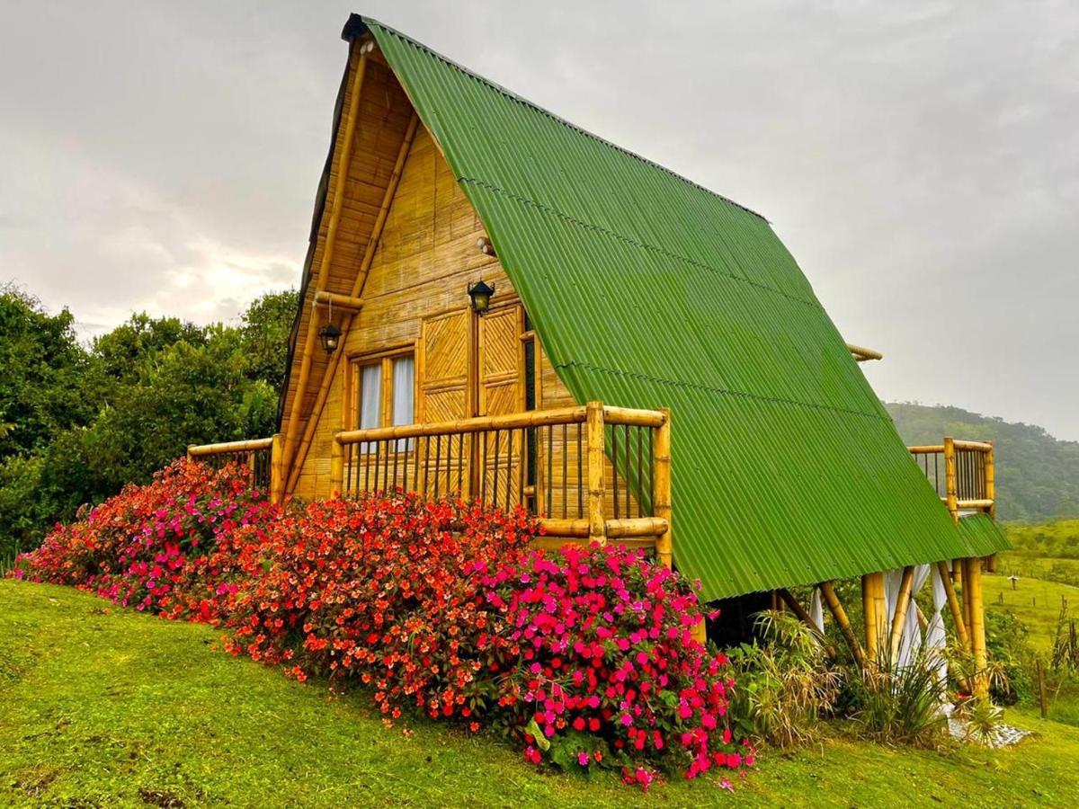 Glamping La Herradura Santa Rosa de Cabal Exterior foto
