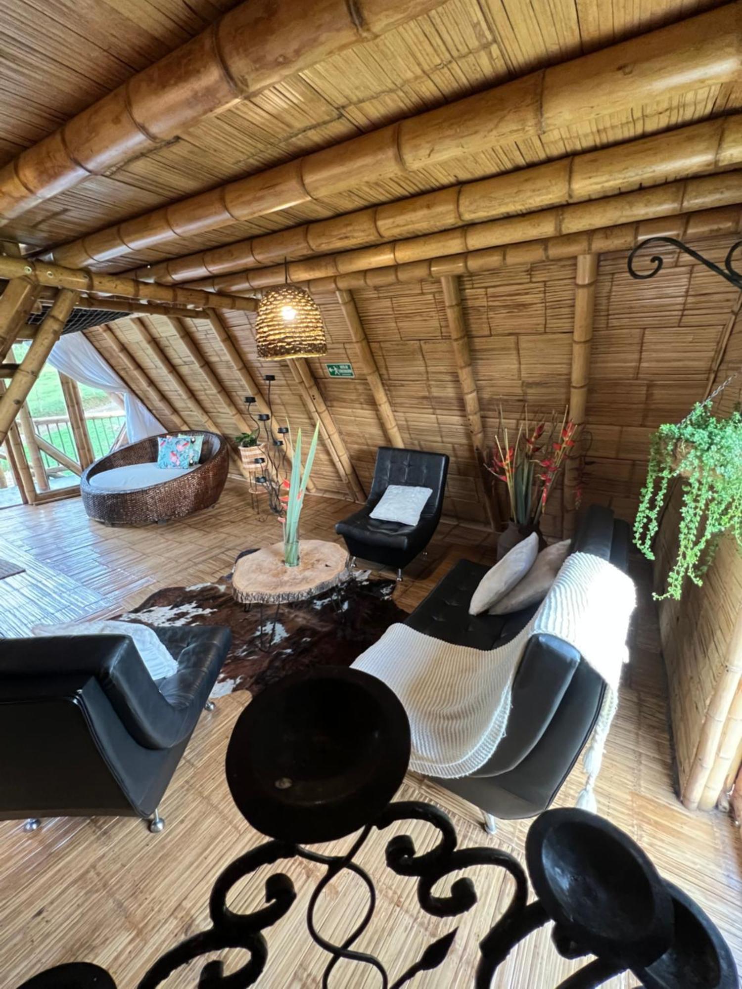 Glamping La Herradura Santa Rosa de Cabal Exterior foto